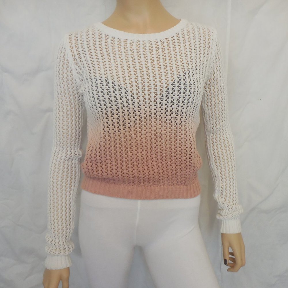 Wearing Your Heart on Your Sleeve Sweater Size S